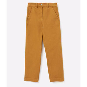 Everlane | Women's Straight-Leg Cropped Jeans Size 2 Orange